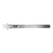 Excel Blades 6 in. Mini Stainless Steel Ruler with Pocket Clip 55677IND - alternate 1